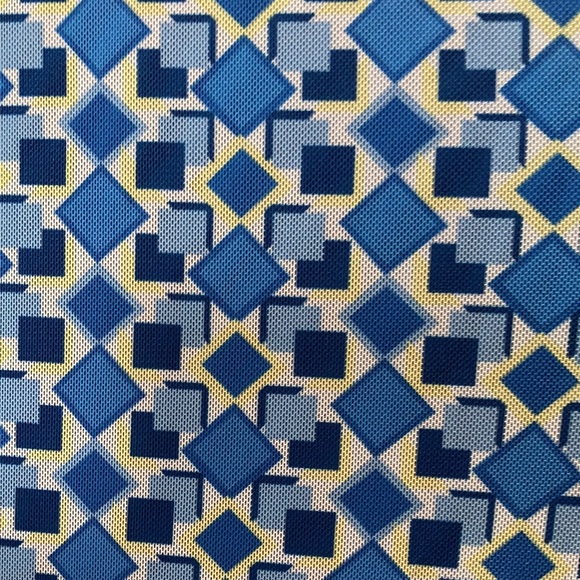 Emaline top sleeveless abstract geometric print w stretch casual office 1X  3X - Picture 8 of 17